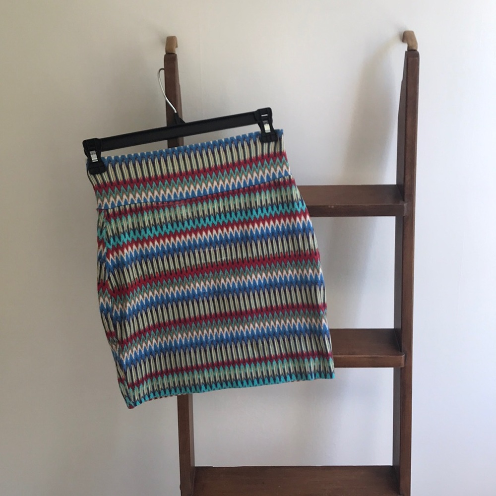 Cute colorful tube skirt